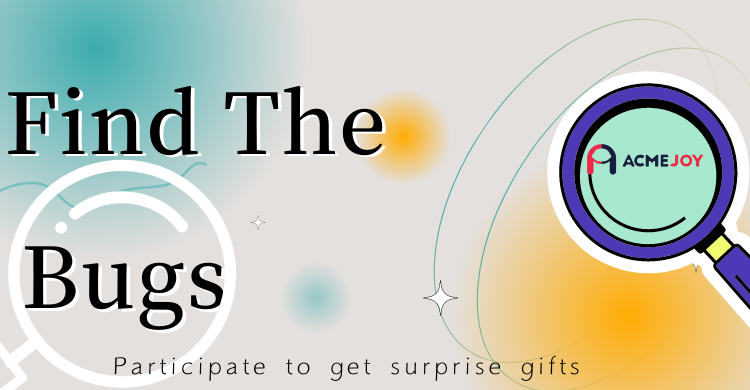 【Themed activities】Let's find the bugs
