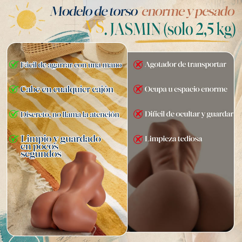 【Callie】2.7KG 3 IN 1 Doggystyle Brown Realistic Sex Doll Presale