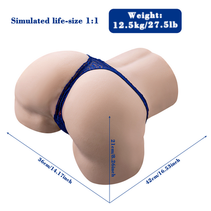 【Gina】3 velocidades, 4 frecuencias, masturbador telescópico multicanal 1:1, 12,5kg