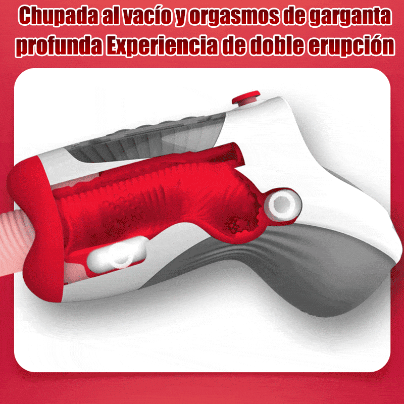 Ms.Agent - Leten 10 Vibraciones & Válvula de Aire al Vacío Masturbador Masculino Garganta Profunda