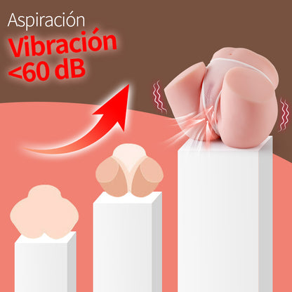 HERA 3 Frecuencia Succión 6 Frecuencia Vibración Muñecas Sexuales Realistas