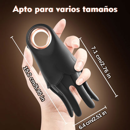 EnduroOcto – Vibrador de pene con 7 modos de vibración, masturbador y dispositivo de entrenamiento para hombres