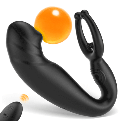 【GÅVA】 9 i 1 multifunktionell prostata analplugg