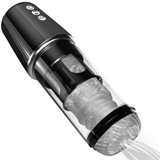 5 Rotatorio 5 Chupar 7 Vibrar Masturbación y Entrenamiento 2 EN 1