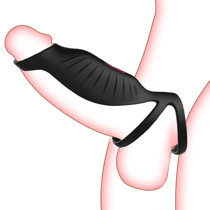 【Hot new products】Anillo de pene eficaz a través de la vibración con 9 frecuencias.