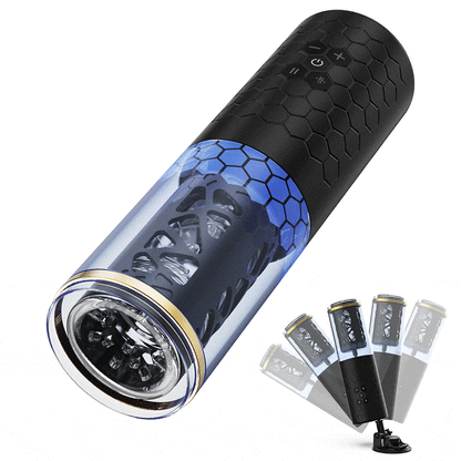 Rotating Electric Masturbator Cup 6 Frequencies 3 Speeds DAOKE