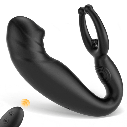 【PRESENTE】 Plugue anal multifuncional para próstata 9 em 1