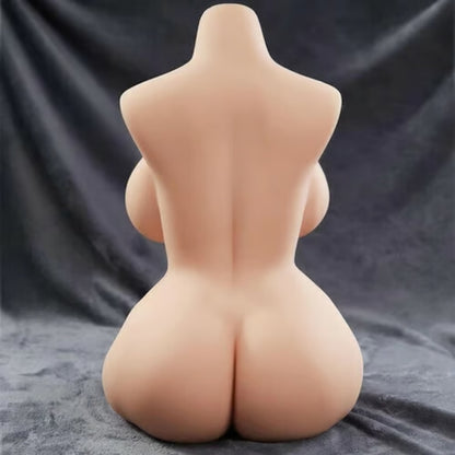 【Envío el 8 de mayo】37.03 libras de pechos enormes, masturbador masculino realista sexy de dos canales