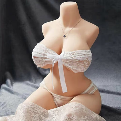 【Envío el 8 de mayo】37.03 libras de pechos enormes, masturbador masculino realista sexy de dos canales