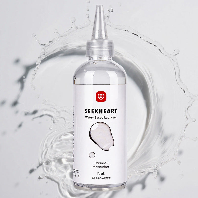Seekheart - Lubricante a Base de Agua 240 ml – Placer Sedoso para una Intimidad Infinita