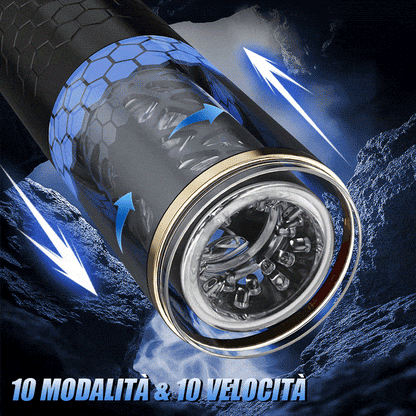 Rotating Electric Masturbator Cup 6 Frequencies 3 Speeds DAOKE