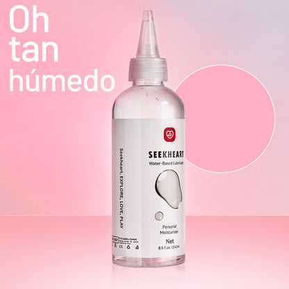 Seekheart - Lubricante a Base de Agua 240 ml – Placer Sedoso para una Intimidad Infinita