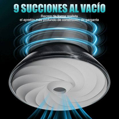 Bliss - Masturbador Eléctrico 9 Modos de Succión & Vibración Potente Funda Ancha 2,8x