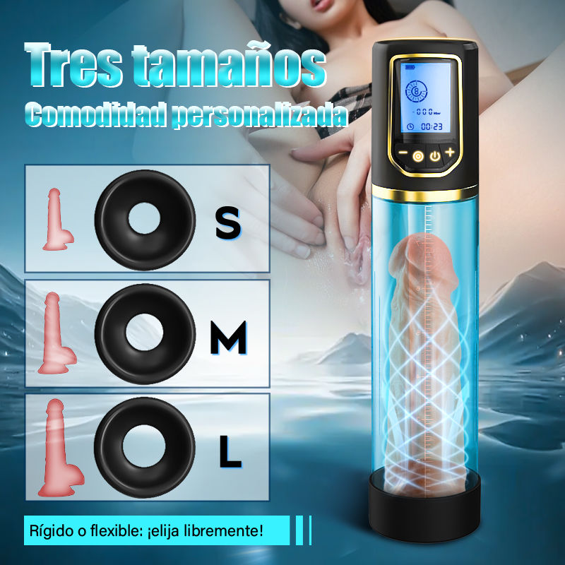 AIS Masturbador pene pump pene drive 8 succión