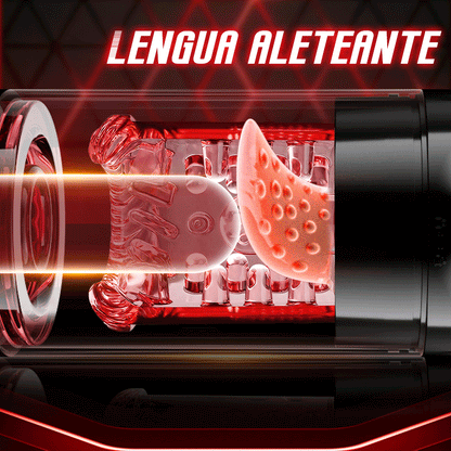 Cinder – Stroker de felación con empuje, rotación, succión, vibración y lamido