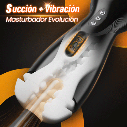 SolaceX - 8 Succionador 10 Vibrador One Touch Orgasmo Masturbador Digital al Vacío