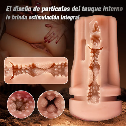 【¡Envío gratis por tiempo limitado!】Captain - 5 Chupar 10 Vibrador Vagina Simulada Entrada Masturbación Masculina Copas