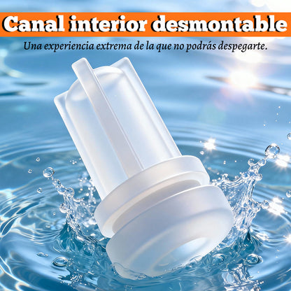 Copa de masturbación vibratoria con succión eléctrica 2 en 1 con 7 frecuencias