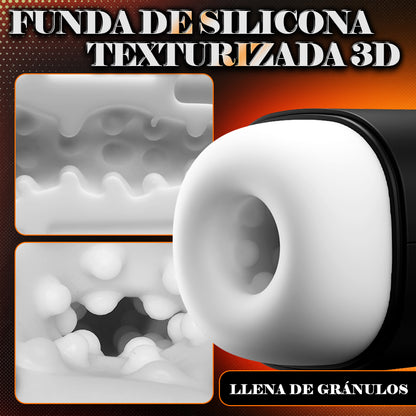 Sophia – 8 Modos de Vibración 8 Modos de Succión Manga Realista 3D Masturbador Masculino Automático