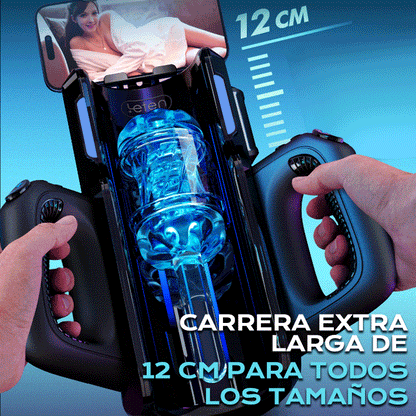 【Envío gratis】LETEN 10 Potente masturbador con motor de alta velocidad y soporte para teléfono