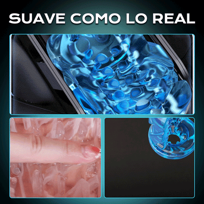 【Envío gratis】LETEN 10 Potente masturbador con motor de alta velocidad y soporte para teléfono