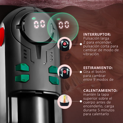 ROBOT No. 1  Calentamiento 9 Empuje Copa Vibradora Masturbadora