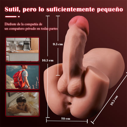 Mortero réplica pene dos en uno 0,94 kg