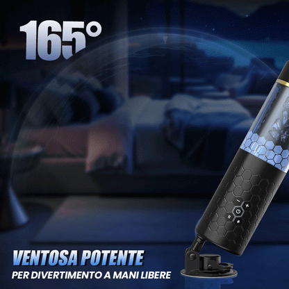 Rotating Electric Masturbator Cup 6 Frequencies 3 Speeds DAOKE