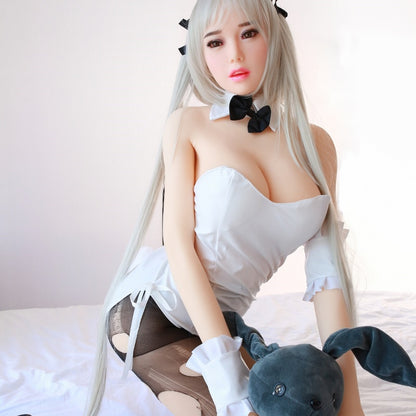 Emily-158cm enfermera registrada pechos grandes muñeca sexual de 33 kg