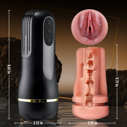 5 Chupar 10 Vibrador Vagina Simulada Entrada Masturbación Masculina Copas