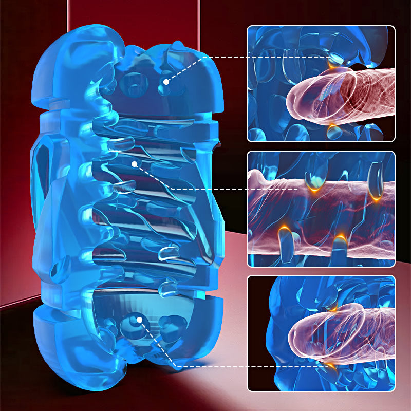【Envío gratis】LETEN 10 Potente masturbador con motor de alta velocidad y soporte para teléfono