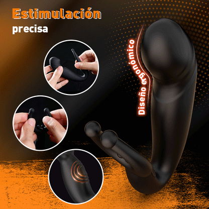 【GÅVA】 9 i 1 multifunktionell prostata analplugg