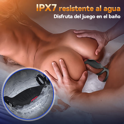 【Hot new products】Anillo de pene eficaz a través de la vibración con 9 frecuencias.