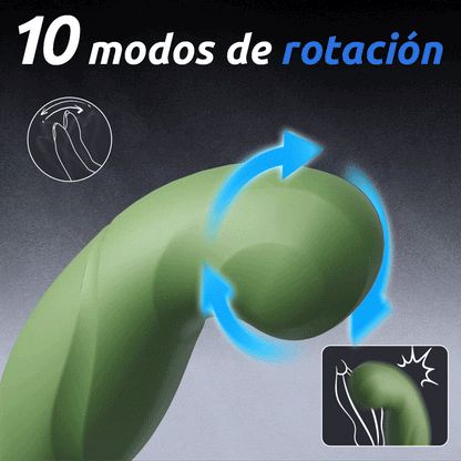 【Serie de Silicona Pro-Safety】Masajeador de próstata vibratorio para parejas y placer gay