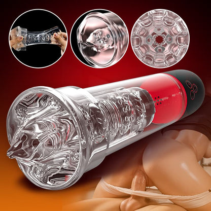 Bomba peniana automática vibração 3 sucção 9 vibração S-HANDE