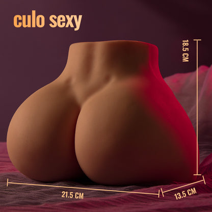 Lily: Masturbador masculino realista en 3D de color marrón