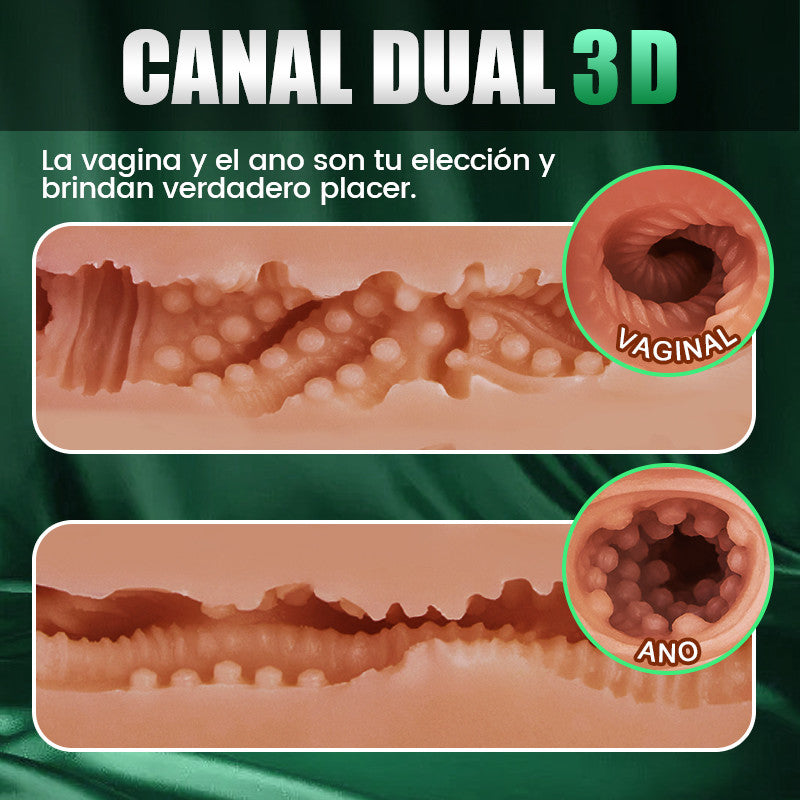 Leonie - Pechos en forma de lágrima y curvas en forma de figura de reloj de arena Torso sexual y muñeca