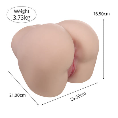 【Tess】Juguete sexual de glúteos multicanal 3,1kg