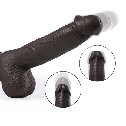 Eagle Realistic Dildo 18CM 3 Framstötande 5 vibrationer