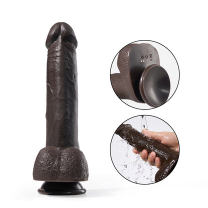 Eagle Realistic Dildo 18CM 3 Framstötande 5 vibrationer