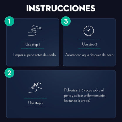 【Nuevo】Spray retardante de acción prolongada para hombres 30ML