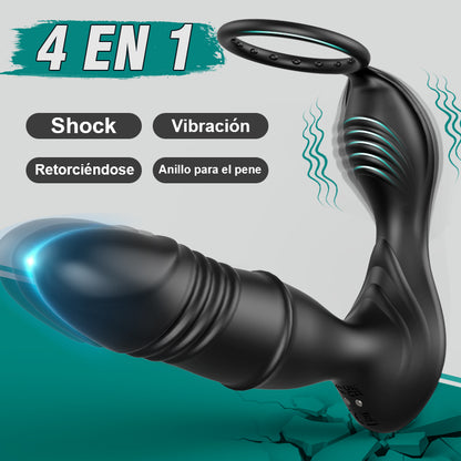 【Förköp】 Murphy 9 Telescopic 9 Vibration APP Prostata massageapparat