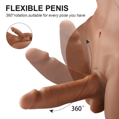 【Bella】E-CUP Gran Pecho & Polla Hombre Shemale Muñeca Realista